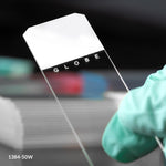 Globe Scientific GS-1384-50PMicroscope Slides, Diamond White Glass, 25 x 75mm, 45° Beveled Edges, Clipped Corners