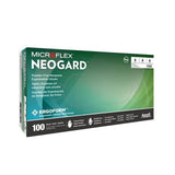 Ansell Healthcare Products LLC Gloves Chloroprene Neogard Latex-Free Powder-Free X-Small NS Dark Green 100/Bx, 10 BX/CA - C520M