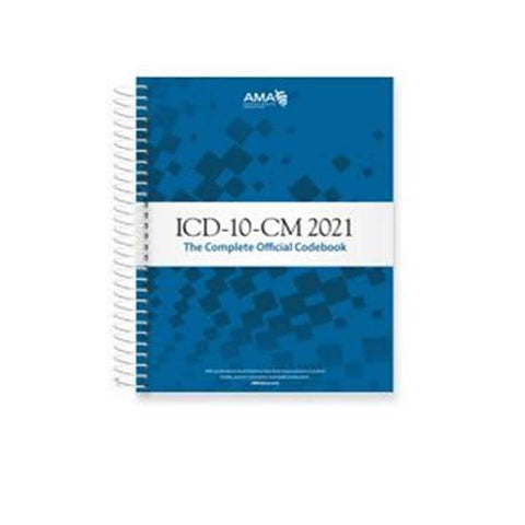 American Medical Association Codebook ICD-10-CM 2021 Each - OP201421