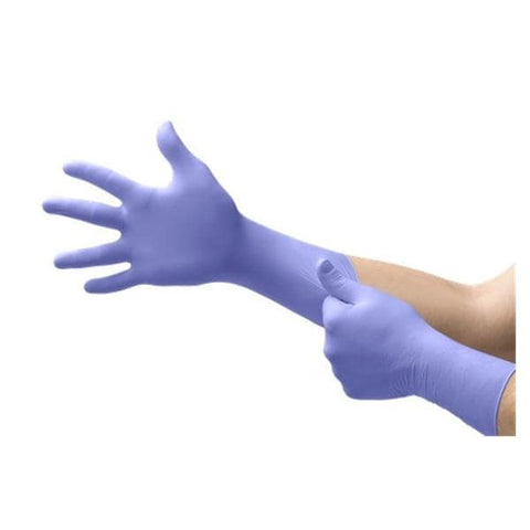Microflex Inc Gloves Exam Supreno EC PF Nitrile LF Sm 6.5-7 Violet Blue 50/Bx, 10 BX/CA - SEC-375-S