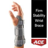 3M Consumer Health Care Brace Deluxe Ace Wrist Alum/Nyl/Poly/PP/PU/Spndx Right Each - 205278