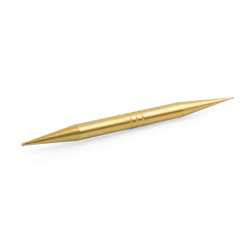 AFH massage stick, gold plated, w/box, very-fine - FE-14-1440