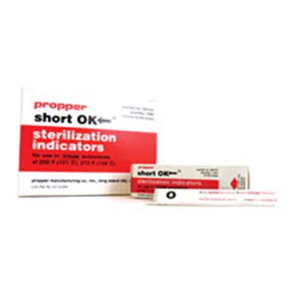 Propper Mfg Co Indicator Sterilization OK 4 in 250/Bx - 26410100