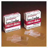 Propper Mfg Co Bev-L-Edge Frosted Microscope Slide 3x1" Frosted With Beveled Edges 72/Bx, 20 BX/CA - 15400100