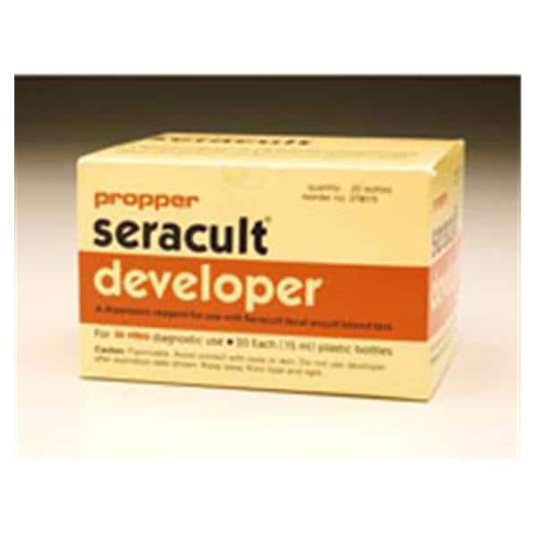 Propper Mfg Co Seracult FOB Developing Solution 20x15mL Each, 20 Each/CA - 37901500
