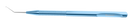 RUMEX  He Phaco Chopper, RHD, 45° Angled, Wedge-Shaped, Length 120 mm, Round Titanium Handle