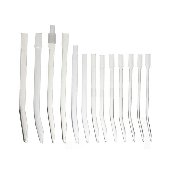 Medgyn Products Inc Curette Uterine Vacuum 14mm 14mm Curved Tip Rigid Clear Plastic Disposable 25/Pk - 22145