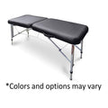 Hausmann Industries Table Treatment/Sideline Proteam 2.5 MltLyr Semi-Firm Fm Tp 73x28x24-32" Blk Each - 7650-751