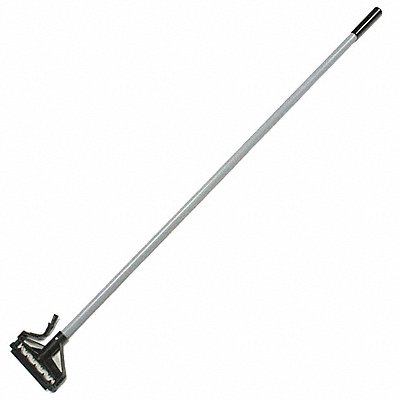 Wet Mop Handle Side Gate Mop Connection Type Gray Fiberglass 57 Handle Length