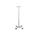 Graham Stand IV Select Care 2 hook 27.5" Base 47-84" Height Adjustment Each - Field/Everest &Jennings - GF7012-1