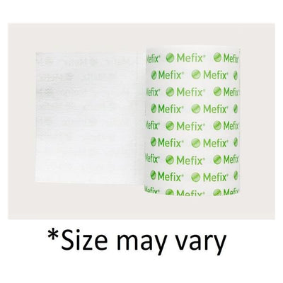 Molnlycke Healthcare Tape Mefix Fabric 1"x11yd Adhesive White 40/Ca - 310299