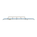 Hillrom Proc/Trau Siderail Assembly Teal - 1453140103S