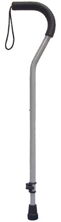 Drive Medical Offset Aluminum Canes with Tab-Loc Silencer