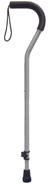 Drive Medical Offset Aluminum Canes with Tab-Loc Silencer