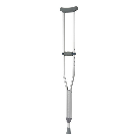 Drive Medical EZ Adjust Aluminum Crutches with Euro-Style Clip and Accessories