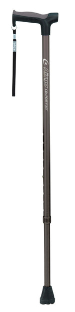 Drive Medical Airgo Comfort-Plus Aluminum Cane, Derby Handle