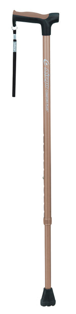 Drive Medical Airgo Comfort-Plus Aluminum Cane, Derby Handle