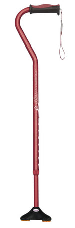 Drive Medical Airgo Comfort-Plus Cane with MiniQuad Ultra-stable Tip
