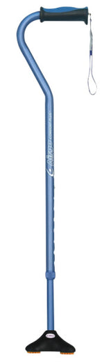 Drive Medical Airgo Comfort-Plus Cane with MiniQuad Ultra-stable Tip