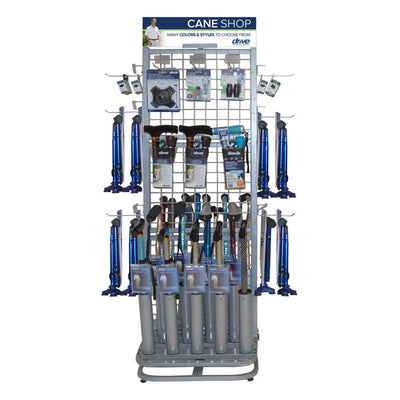 Drive Medical Free Standing Cane Rack KD - CANERACK18
