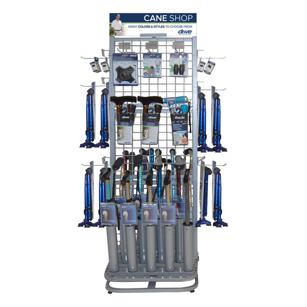 Drive Medical Free Standing Cane Rack KD - CANERACK18