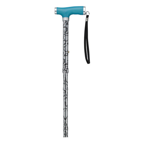 Drive Medical Folding Canes With Silicone Glow Grip Handle & Tip - RTL10304CE