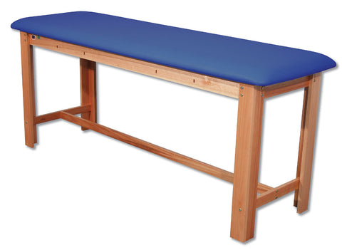 Classic H-Brace Exam Table Dark Blue 