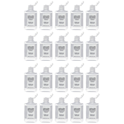 CanDo Ultra Hand Sanitizer with Aloe Vera, Flip Cap, 4 oz., Case of 20