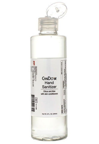 CanDo Hand Sanitizer, Flip Cap, 8 oz., Case of 12