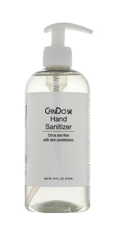 CanDo Hand Sanitizer, 16 oz., Case of 8