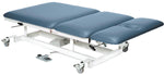 bariatric treatment table - hi-low, 76" L x 36" W x 22 - 38" H, 3-section, castors, 800 lb. weight capacity 