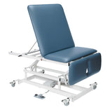 bariatric treatment table - hi-low, 76" L x 36" W x 22 - 38" H, 3-section, castors, 800 lb. weight capacity  - FE-15-1511