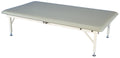 bariatric mat platform table - electric hi-low, steel frame, 84" L x 48" W x 20" - 30" H , 900 lb. weight capacity