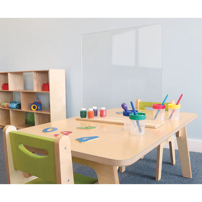 Tabletop Acrylic Partition, 23W