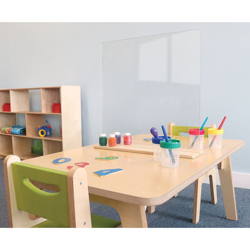 Tabletop Acrylic Partition, 23W
