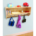 Double Row Wall Mount Coat Rack