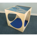 Acrylic Top Playhouse Cube With Floor Mat Set