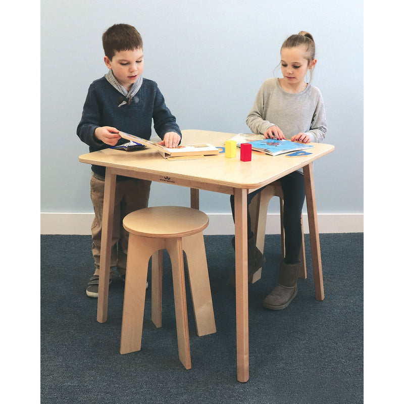 Stand Up Table With Two Stools Set