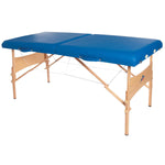 Deluxe massage table, 30" x 73", blue - FE-15-3732B