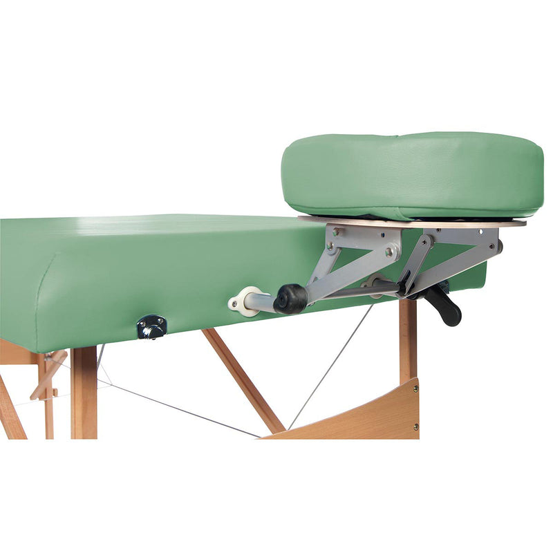 Deluxe massage table, 30" x 73", green - FE-15-3732G