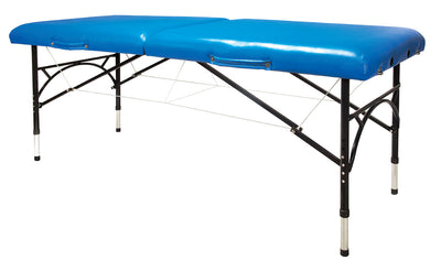 Aluminum Massage Table Blue 