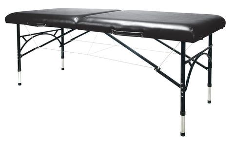 Aluminum Massage Table Black 