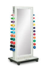 CanDo Mobile Weight Rack and Mirror without Accessories - FE-15-4234