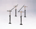 CanDo Floor Mounted Parallel Bars, Height & Width Adjustable, 10'