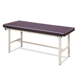Clinton, Alpha-S Treatment Table, 1-Section, H-brace, 72" x 27" x 31"