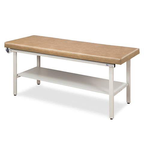 Clinton, Alpha-S Treatment Table, 1-Section, 1 Shelf, 72" x 27" x 31"