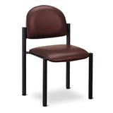 Clinton, Black Frame Chair, No Arms