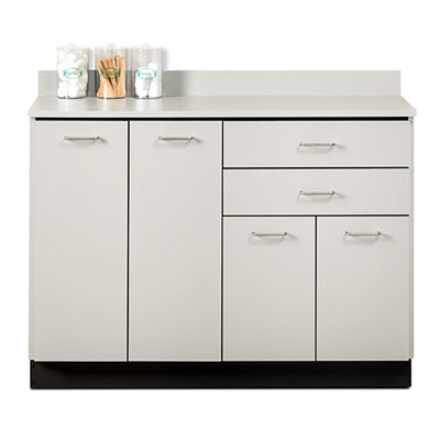 Clinton, Base Cabinet, 4 Doors, 2 Drawers, 48"L