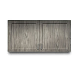 Clinton, Fashion Finish Wall Cabinet, 2 Doors, 48" x 12" x 24"