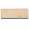 Clinton, Fashion Finish Wall Cabinet, 3 Doors, 72" x 12" x 24"